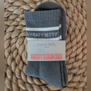 Sweaty Betty Varsity Slogan Socks